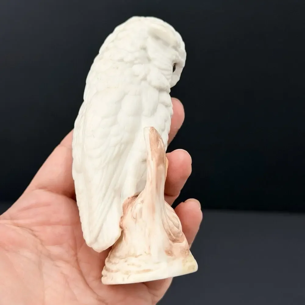 Vintage 1950's Cybis Porcelain Bisque Baby Snowy Owl Figurine 4.25